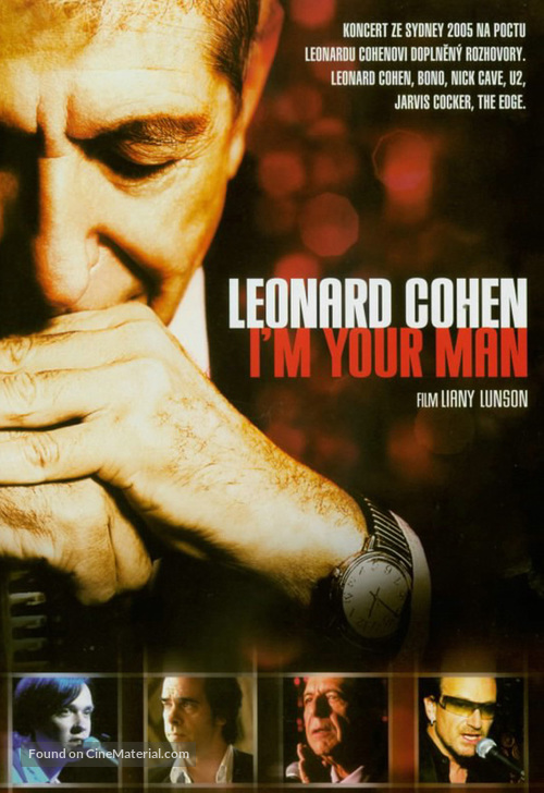 Leonard Cohen: I&#039;m Your Man - Czech Movie Cover