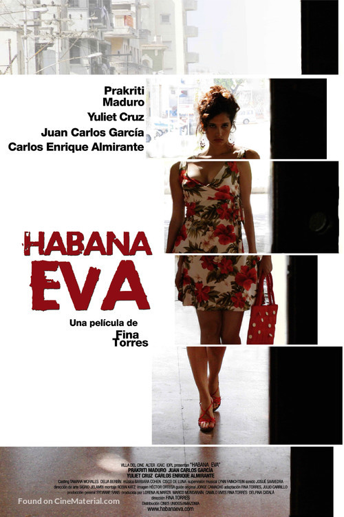Habana Eva - Venezuelan Movie Poster