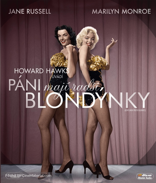 Gentlemen Prefer Blondes - Czech Blu-Ray movie cover