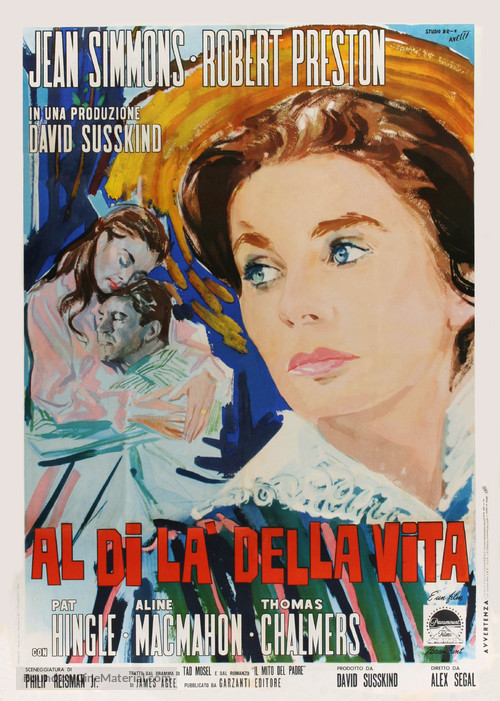All the Way Home - Italian Movie Poster