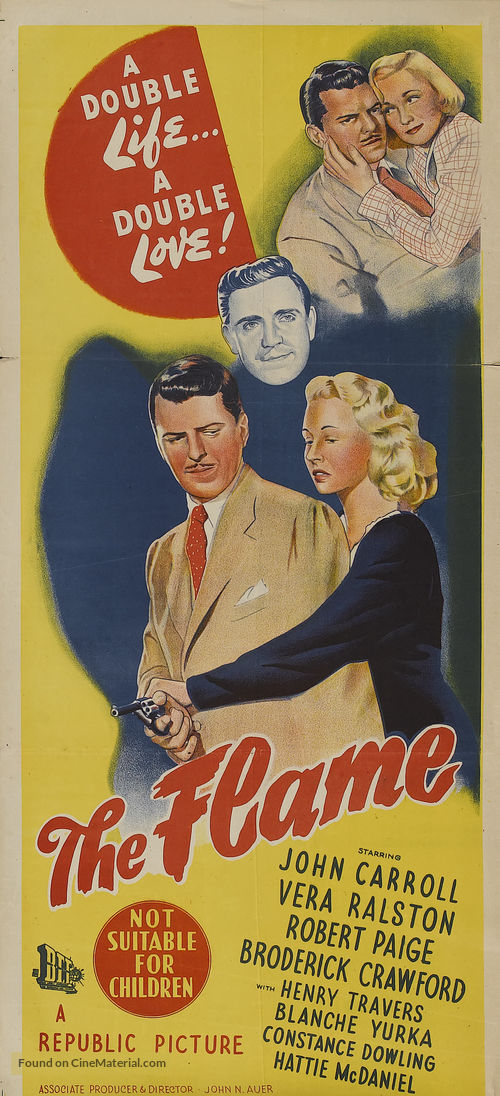 The Flame - Australian Movie Poster