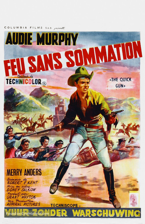 The Quick Gun - Belgian Movie Poster