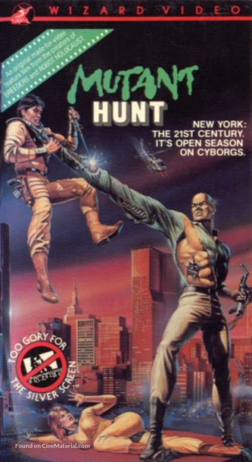 Mutant Hunt - VHS movie cover