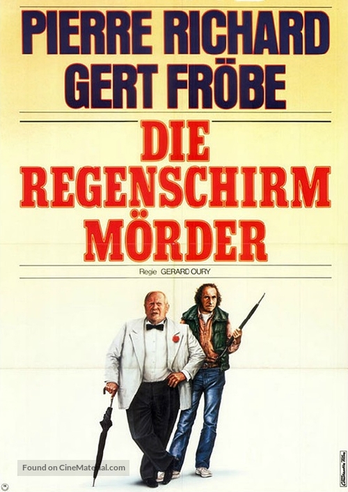 Le coup du parapluie - German Movie Poster