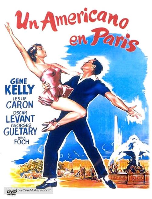 An American in Paris - Spanish DVD movie cover