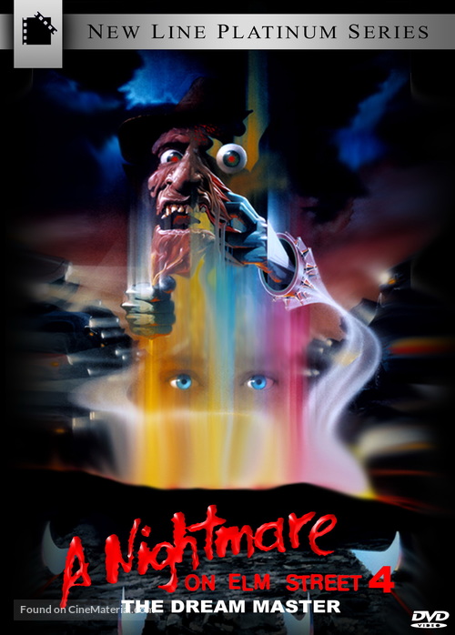 A Nightmare on Elm Street 4: The Dream Master - DVD movie cover