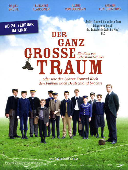 Der ganz gro&szlig;e Traum - German Movie Poster