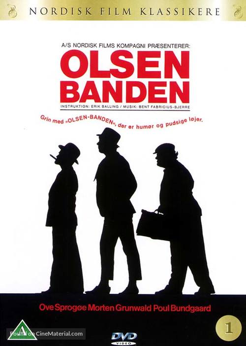 Olsen-banden - Danish DVD movie cover