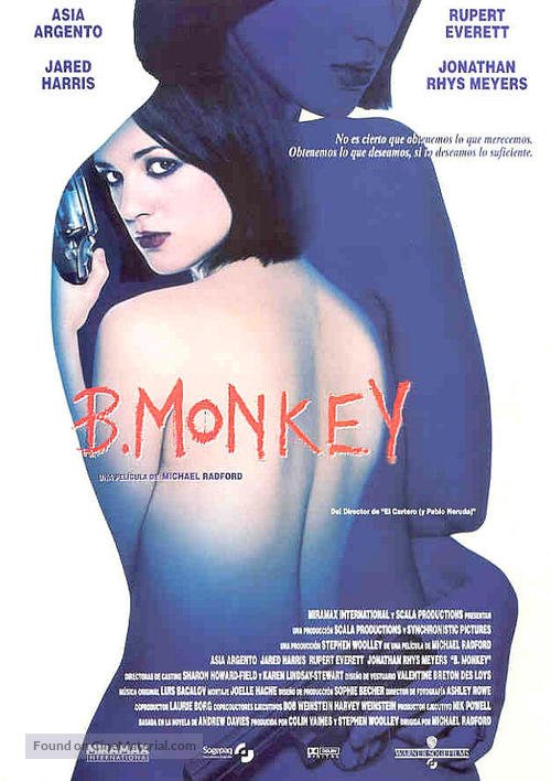 B. Monkey - Spanish Movie Poster