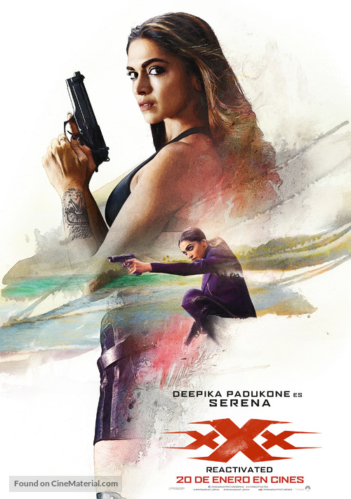 xXx: Return of Xander Cage - Spanish Movie Poster