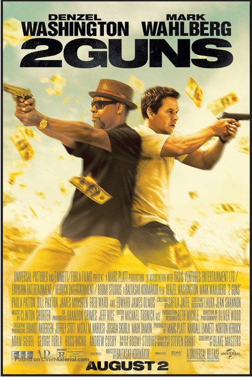 2 Guns - Movie Poster