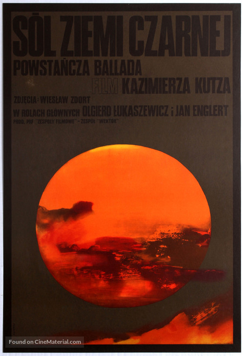 S&oacute;l ziemi czarnej - Polish Movie Poster