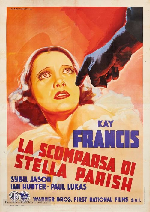 I Found Stella Parish - Italian Movie Poster