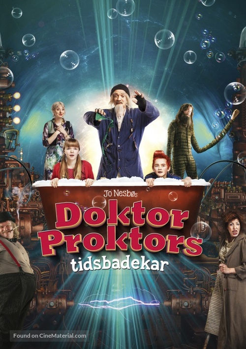 Doktor Proktors tidsbadekar - Norwegian Movie Cover