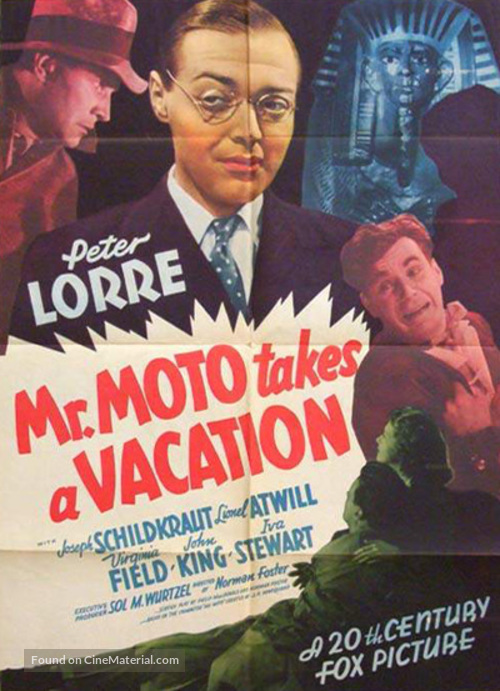 Mr. Moto Takes a Vacation - Movie Poster
