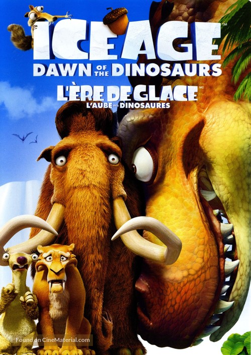 Ice Age: Dawn of the Dinosaurs - French Movie Cover