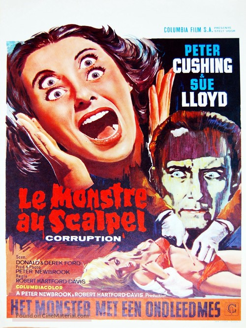 Corruption - Belgian Movie Poster