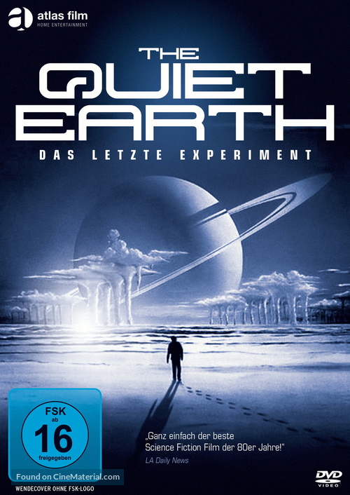 The Quiet Earth - German DVD movie cover