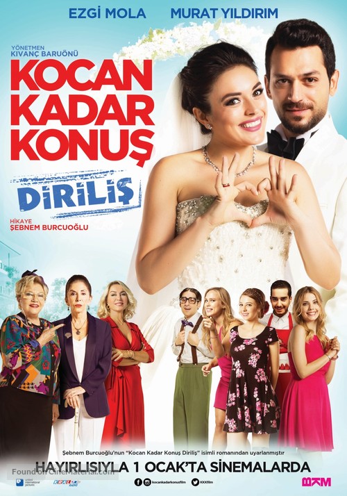 Kocan Kadar Konus Dirilis - Turkish Movie Poster