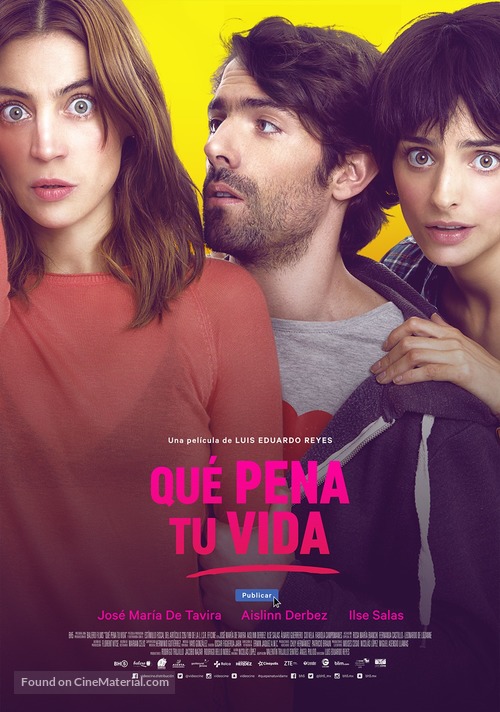 Que Pena Tu Vida - Mexican Movie Poster