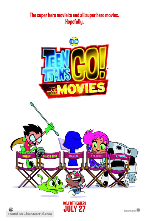 Teen Titans Go! To the Movies - Swedish Movie Poster