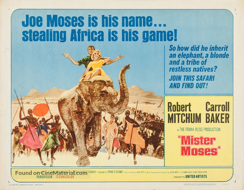 Mister Moses - Movie Poster