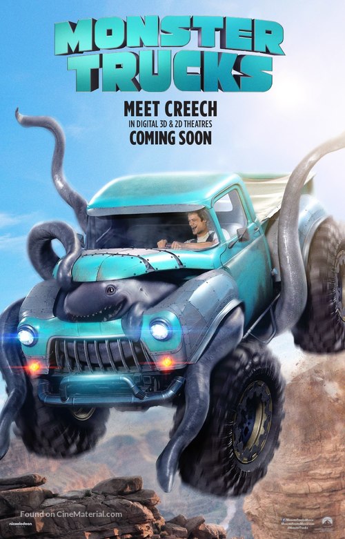 Monster Trucks - Dutch Movie Poster