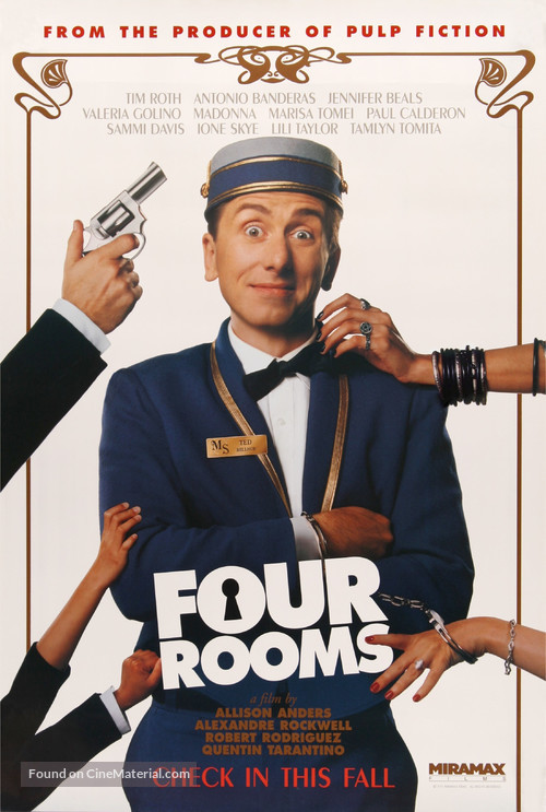 Four Rooms - Movie Poster