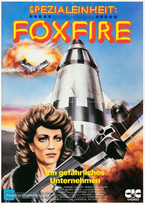 &quot;Code Name: Foxfire&quot; - German Video release movie poster