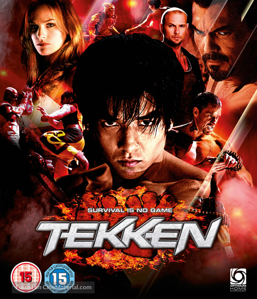 Tekken - British Blu-Ray movie cover