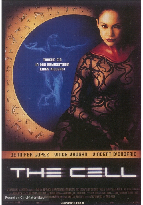 The Cell - German Movie Poster