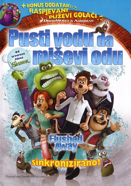 Flushed Away - Croatian Movie Cover