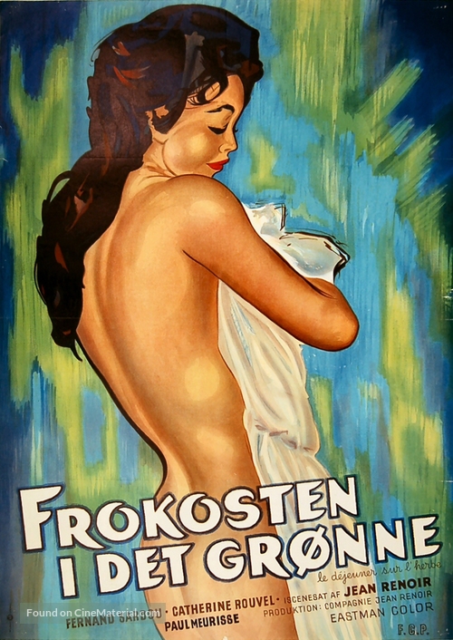 Le d&eacute;jeuner sur l&#039;herbe - Danish Movie Poster