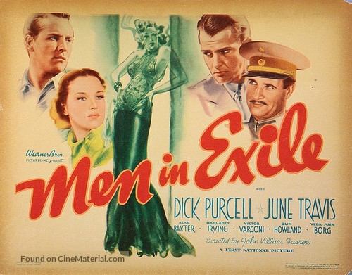 Men in Exile - Movie Poster