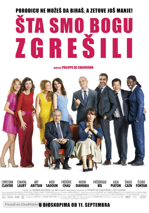 Qu&#039;est-ce qu&#039;on a fait au Bon Dieu? - Serbian Movie Poster
