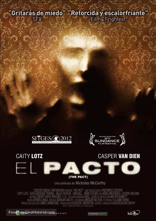 The Pact - Spanish Movie Cover
