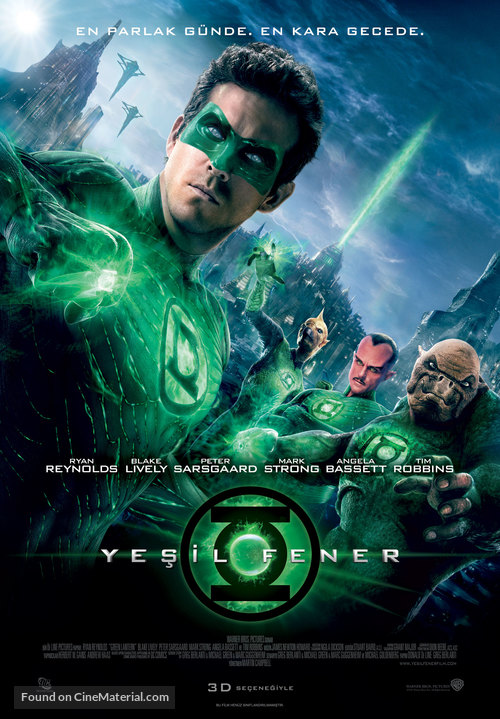 Green Lantern - Turkish Movie Poster