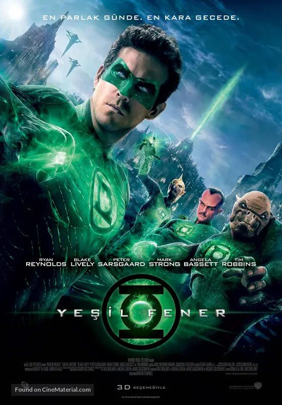 Green Lantern - Turkish Movie Poster