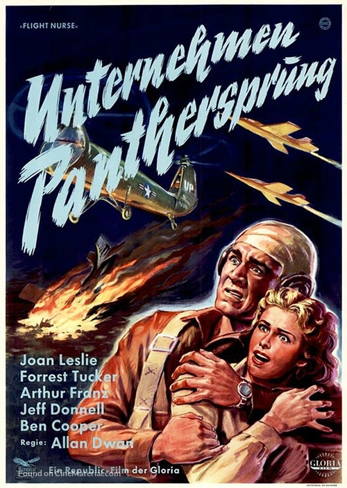 Flight Nurse - German Movie Poster