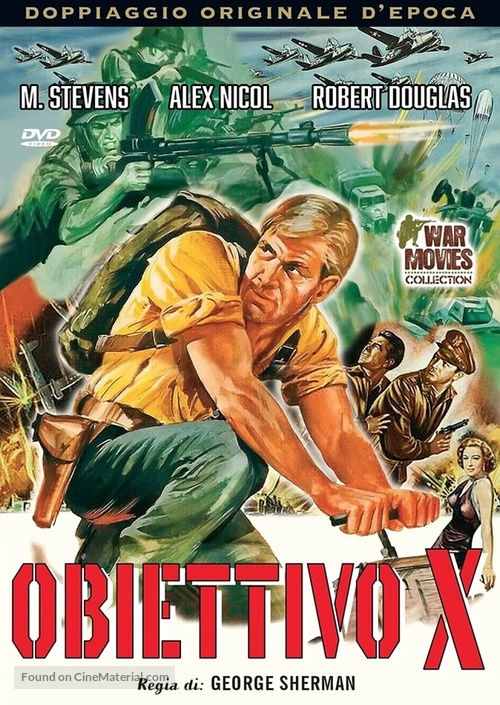 Target Unknown - Italian DVD movie cover