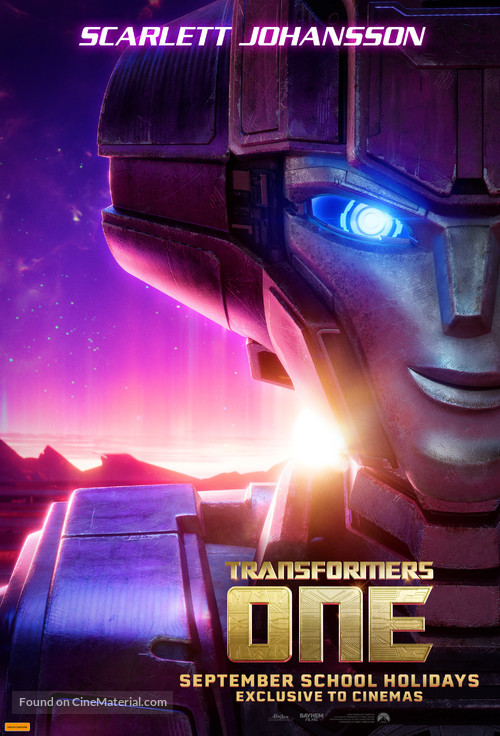 Transformers One - Australian Movie Poster