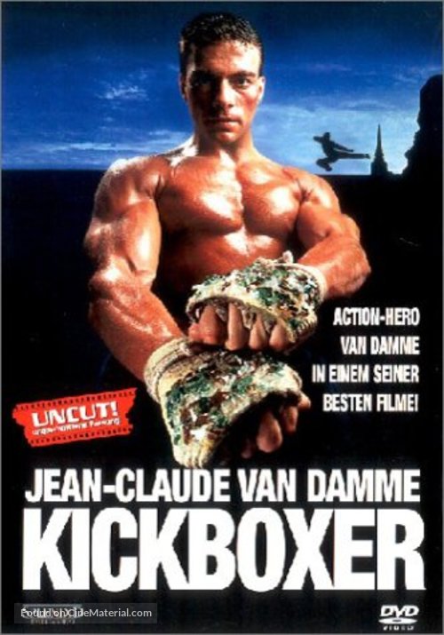 Kickboxer - German DVD movie cover