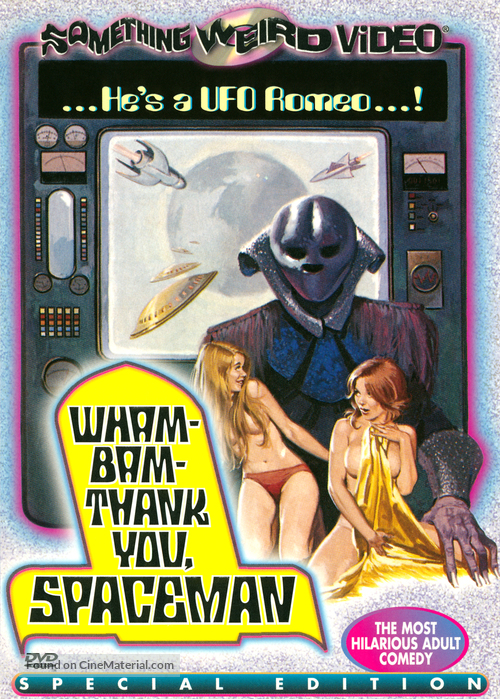 Wam Bam Thank You Spaceman - DVD movie cover