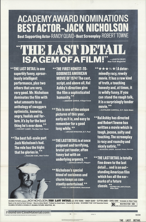 The Last Detail - Movie Poster