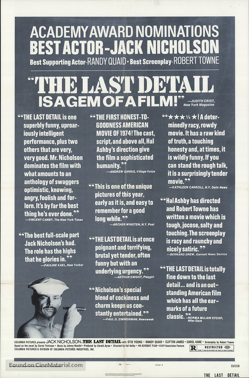 The Last Detail - Movie Poster