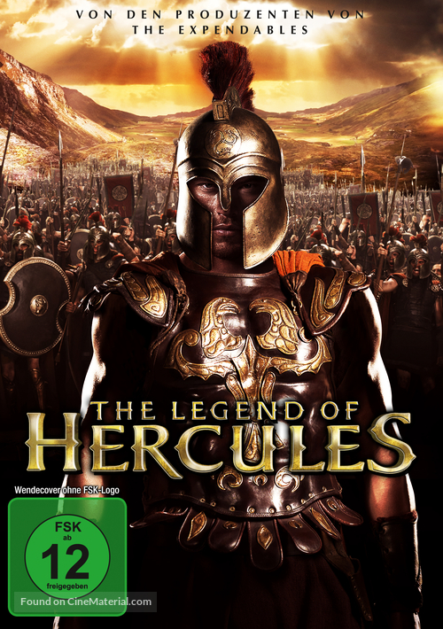The Legend of Hercules - German DVD movie cover