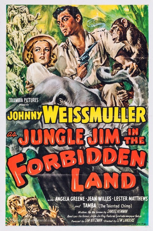 Jungle Jim in the Forbidden Land - Movie Poster