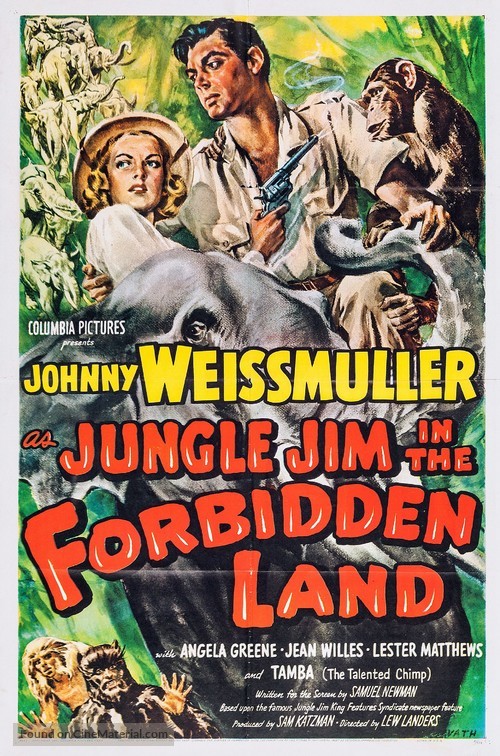 Jungle Jim in the Forbidden Land - Movie Poster