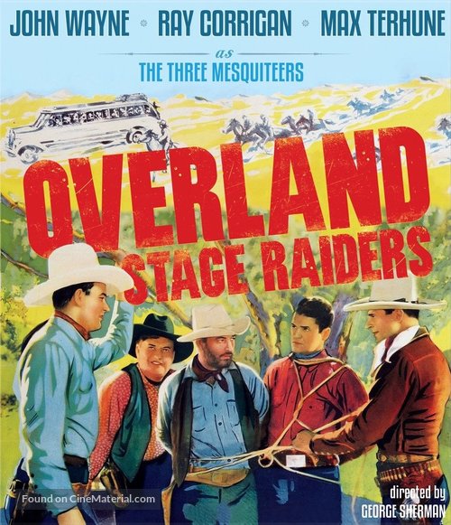 Overland Stage Raiders - Blu-Ray movie cover