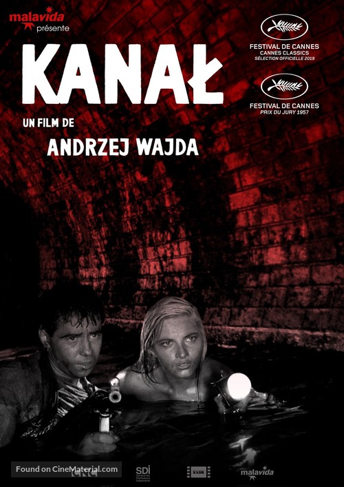 Kanal - French Re-release movie poster